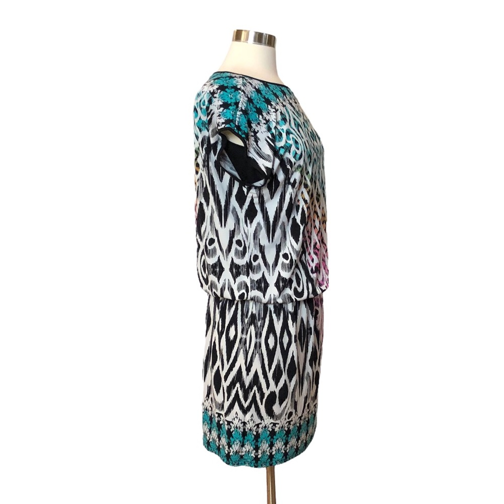 Style & Co Multicolored Patterned Dress - Picture 4 of 14